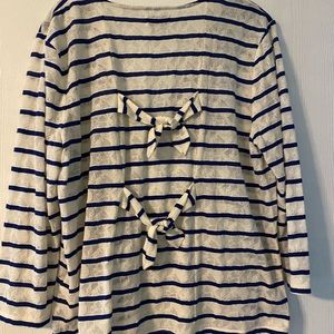 Lucky Brand 3/4 sleeve lacey tp XL